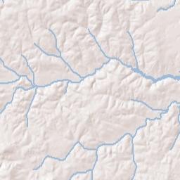 Pleasant Hill Alabama Terrain Map