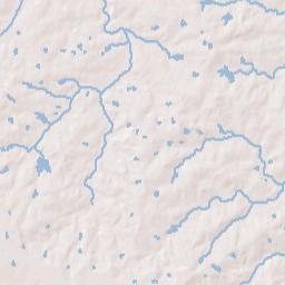 Ben Hill County Terrain Map