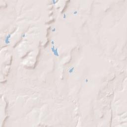 Coleman County Terrain Map