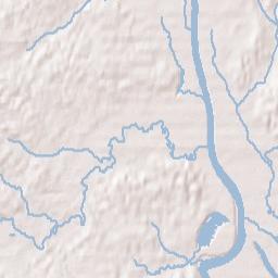 Baileys Landing Alabama Terrain Map