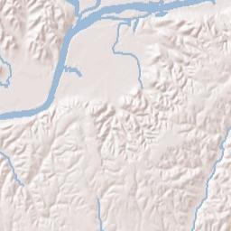 Foster Landing Alabama Terrain Map