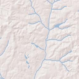 Mossy Grove Estates Alabama Terrain Map