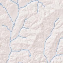 Blue Springs Alabama Terrain Map