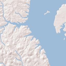 Otho Alabama Terrain Map