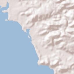Kushikino Terrain Map