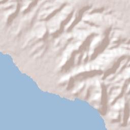 Golfo de Santa Clara Terrain Map