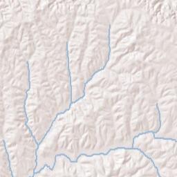 Tunnel Springs Alabama Terrain Map