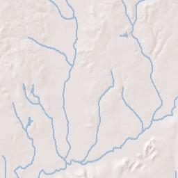 Georgiana Alabama Terrain Map