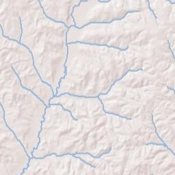 Clowers Crossroads Alabama Terrain Map