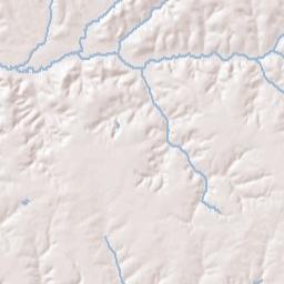 Clay County Terrain Map