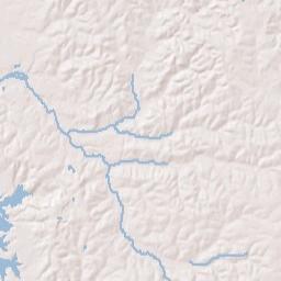 Grant Parish Terrain Map