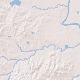 Lawrence County Terrain Map