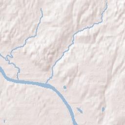 Jackson Alabama Terrain Map