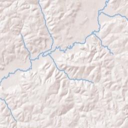 Manila Alabama Terrain Map