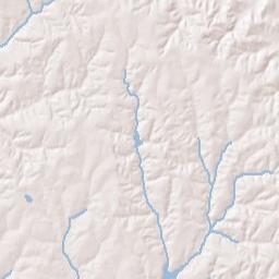 Bowles Alabama Terrain Map