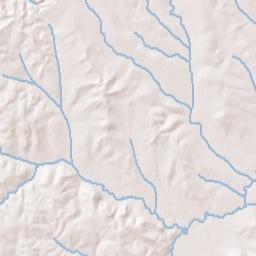 Oaky Streak Alabama Terrain Map
