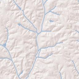 Wills Crossroads Alabama Terrain Map