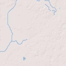 Dougherty County Terrain Map