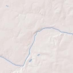 Paint Rock Terrain Map