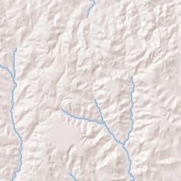 Gainestown Alabama Terrain Map