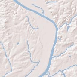 Howard Landing Alabama Terrain Map