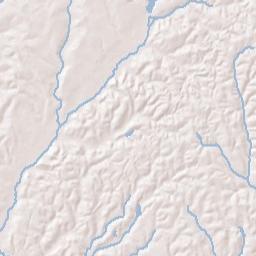 Owassa Alabama Terrain Map