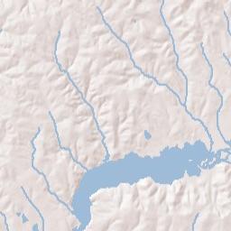 Rawls Alabama Terrain Map