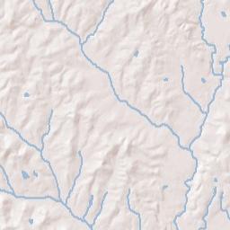 Saddle Hill Alabama Terrain Map