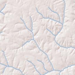 Danzey Alabama Terrain Map