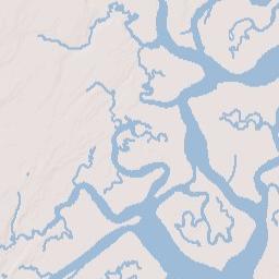 McIntosh County Terrain Map