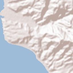 Tarumizu Terrain Map
