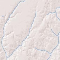 Halls Crossroads Alabama Terrain Map
