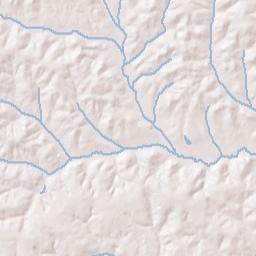 Gateway Estates Alabama Terrain Map