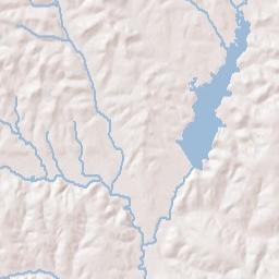 Allen Heights Alabama Terrain Map