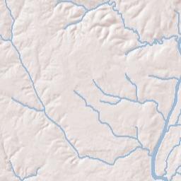 Haleburg Alabama Terrain Map