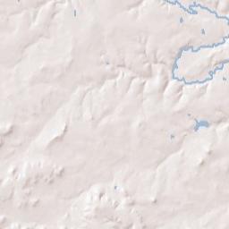 Coryell County Terrain Map