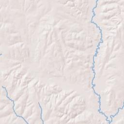 San Augustine County Terrain Map