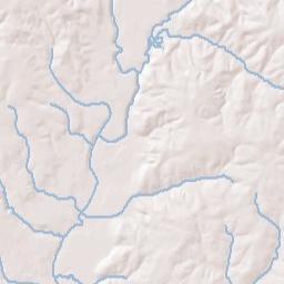 Basin Alabama Terrain Map