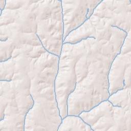 Pine Forest Alabama Terrain Map