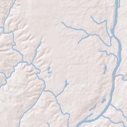Columbia Alabama Terrain Map