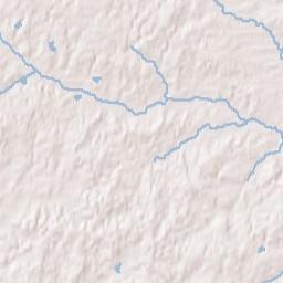 Lamar County Terrain Map