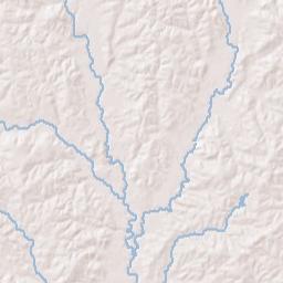 Greene County Terrain Map