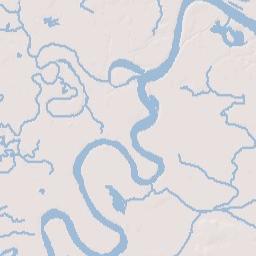 Davis Landing Alabama Terrain Map