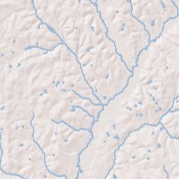 Horn Hill Alabama Terrain Map