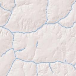 Pine Ridge Estates Alabama Terrain Map