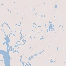 Glynn County Terrain Map