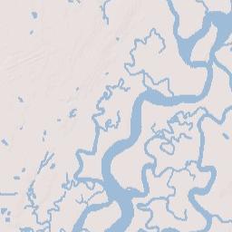 Country Club Estates Terrain Map