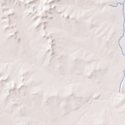 Mertzon Terrain Map