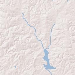 Forrest County Terrain Map