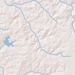 Redtown Alabama Terrain Map